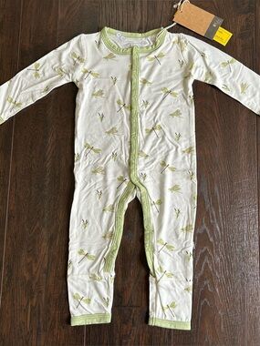 Kyte Snap Bamboo Romper in Dragonfly 6-12m